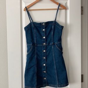 H&M Denim Overall Dress